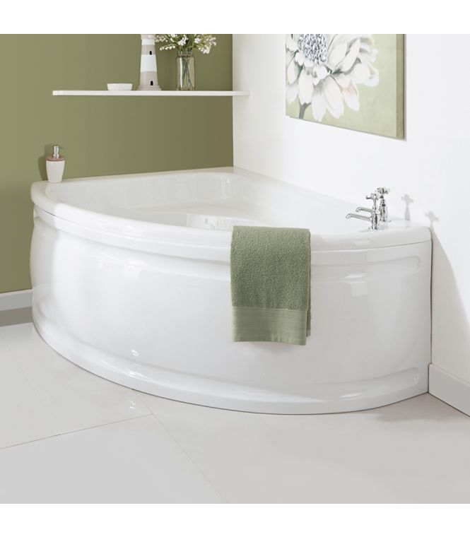 Synergy Henbury Offset Curved Corner Bath Panel
