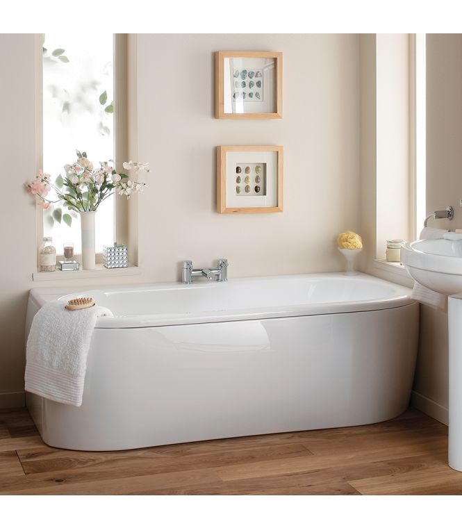 Curve D Shape 1 Piece Bath Panel