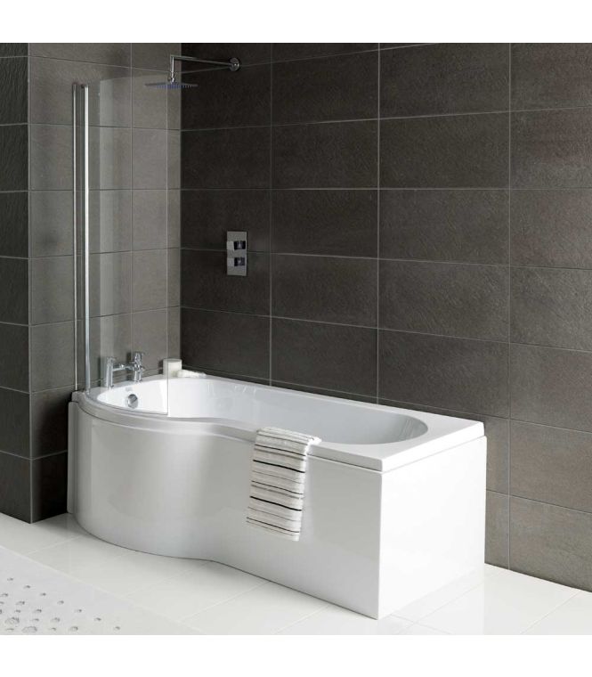 Zeya P Shape 1600mm Front Bath Panel
