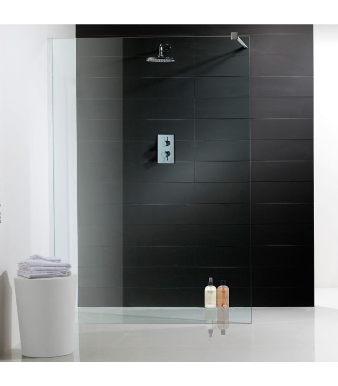 Vodas 8 600mm WalkIn Modular Shower Deflector Panel